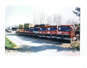 Notre flotte de véhicules en 1989